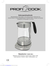 Profi Cook PC-WKS 1020 G Instruction Manual