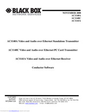 Black Box AC1141A Quick Start Manual