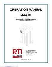 RTI MCX-2F Operation Manual