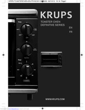 Krups Definitive Series Manual