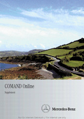 Mercedes-Benz COMAND Online Supplement Manual
