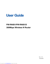 Proware PW-RN501 User Manual