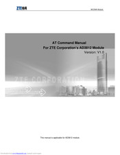 ZTE AD3812 Command Manual