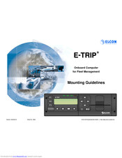 Elcon E-TRIP Mounting Manuallines