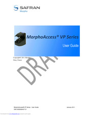 Safran MorphoAccess VP-Bio User Manual