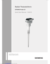 Siemens Sitrans Probe LR Quick Start Manual