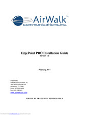 Airwalk EdgePoint PRO Installation Manual