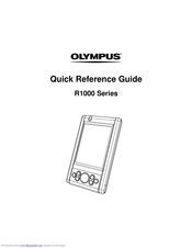 Olympus R1000-**10 Series Quick Reference Manual