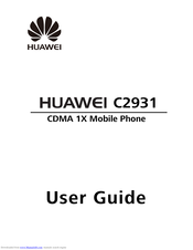 Huawei C2931 User Manual