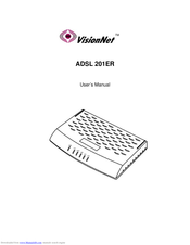 VisionNet ADSL 201ER User Manual