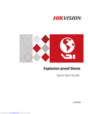 HIKVISION DS-2DF Series Quick Start Manual