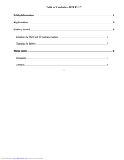 BLU Products JOY FLEX User Manual