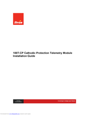 ITRON 100T-CP Installation Manual
