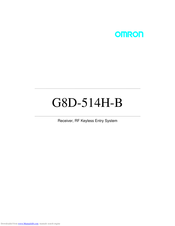 omron G8D-514H-B User Manual