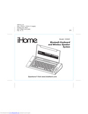 iHome HiDM5 Manual