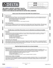 Delta 21C Series Installation Instructions