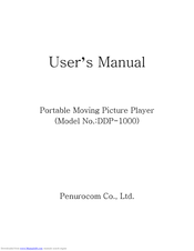 mPAVIO DDP-1000 User Manual