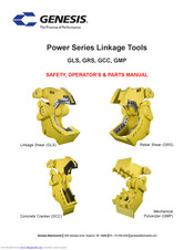 Genesis GCC Safety & Operators & Parts Manual