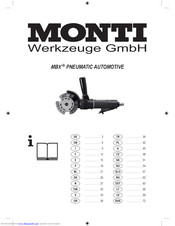 Monti MBX PNEUMATIC AUTOMOTIVE Manual