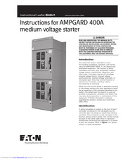 Eaton Ampgard 400 Instruction Manual