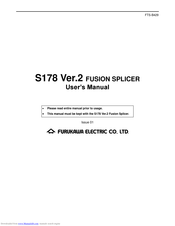 Furukawa S178 Ver.2 User Manual