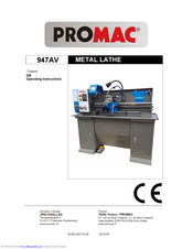 Promac 947VA Operating Instructions Manual