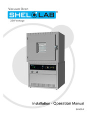 Shel lab SVAC9-2 Installation And Operation Manual