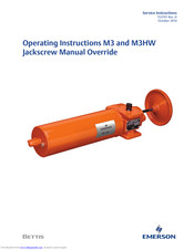 Emerson Bettis M3 Operating Instructions Manual