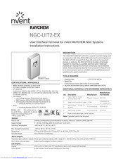 nvent Raychem NGC-UIT2-EX Installation Instructions Manual