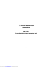 ELFBEAUTY CharmBelt EB-E001 User Manual