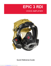 Scott Safety EPIC 3 RDI Quick Reference Manual