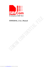 SimCom SIM5320AL User Manual