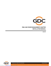 GDC PMA-1000 Installation Manual