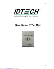 idtech ViVOpay BTPay Mini User Manual
