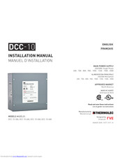 Thermolec DCC-10 series Installation Manual
