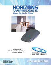 Horizons Wireless HZ1500USB User Manual