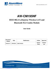 AzureWave AW-CM195NF User Manual