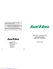 rain bird EAGLE 700 series Operation Manual