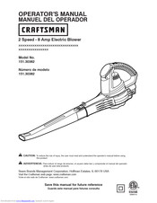 Craftsman 151.30382 Operator's Manual