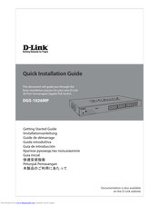 D-Link DGS-1026MP Quick Installation Manual