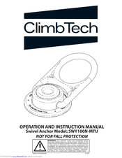 ClimbTech SWY100N-MTU Operation And Instruction Manual