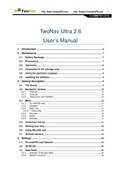 CompeGPS TwoNav Ultra 2.6 User Manual