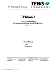 Tews Technologies TPMC371-12 User Manual