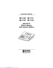 Pewa HI 110 Instruction Manual