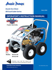 Aussie Pumps AB Scud 30 Operator's Instruction Manual
