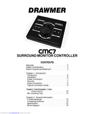 Drawmer CMC7 Manual