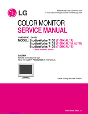 LG StudioWorks 710B Service Manual