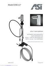 ASI EZFILL 0390-1A Installation And Maintenance Manual