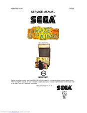 Sega The Maze of the Kings Service Manual