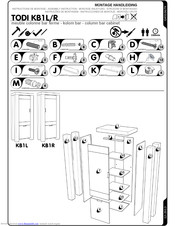 Profijt Meubel TODI KB1R Assembly Instruction Manual